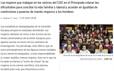 SIGLO XXI. LA NUEVA ESPAÑA. Especial Día Internacional de la mujer y la niña en la ciencia