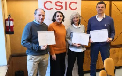 Entrega de medallas, 25 años de servicio en el CSIC